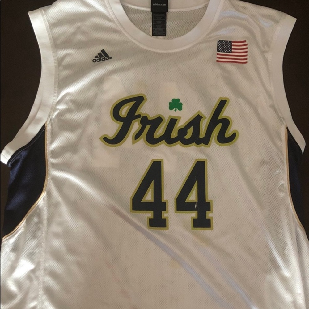Nortre Dame Baseketball Jersey